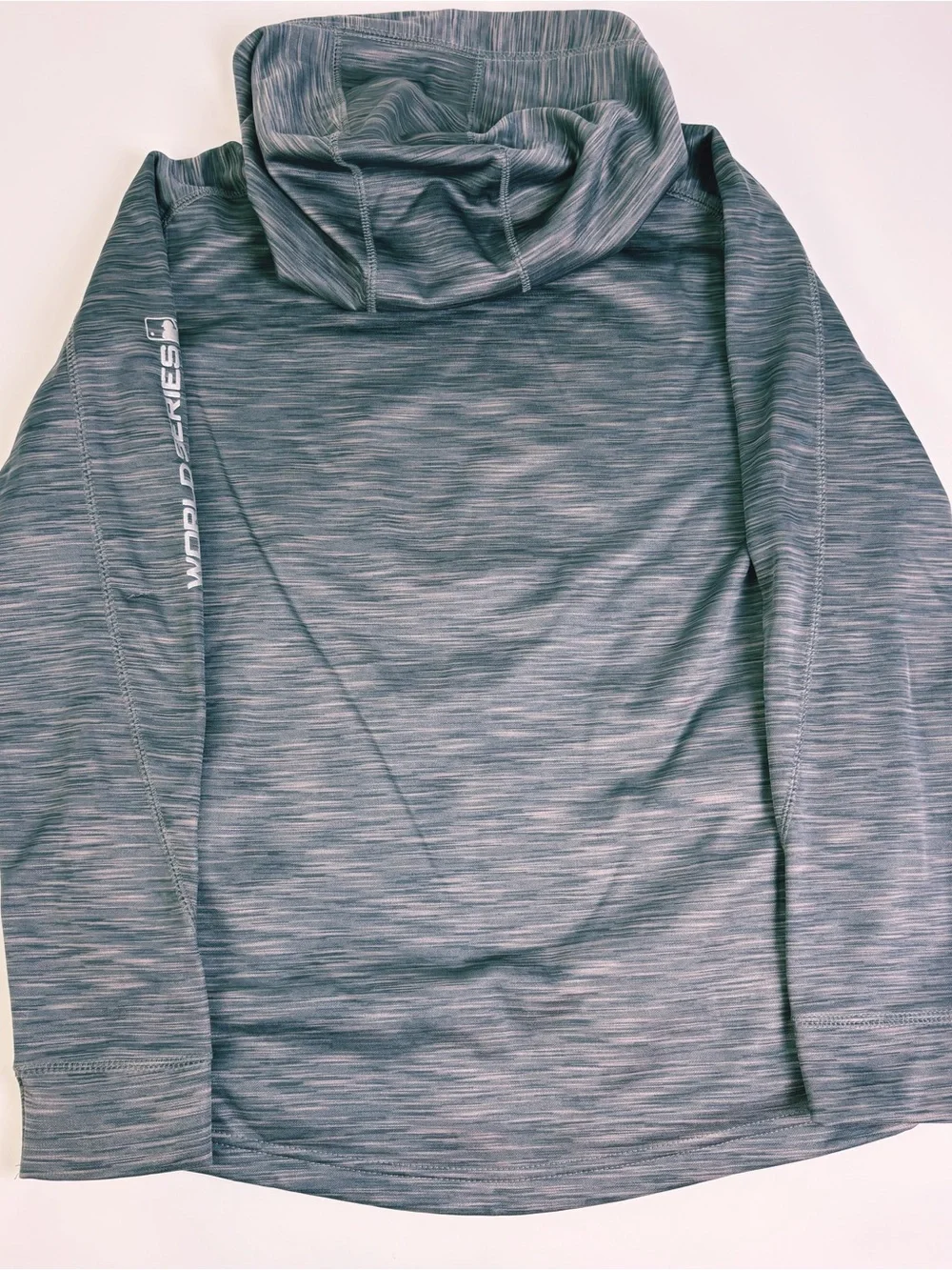 2018 World Series LA Dodgers Majestic Hoodie Youth L 14/16 Gray MLB